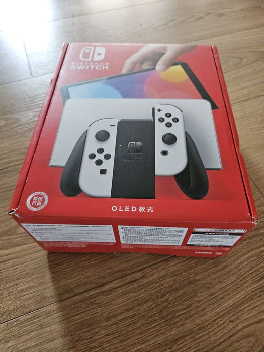 Nintendo Switch Oled Biały Nowy! Chip PicoFly Karta 128GB CFW Atmosphe