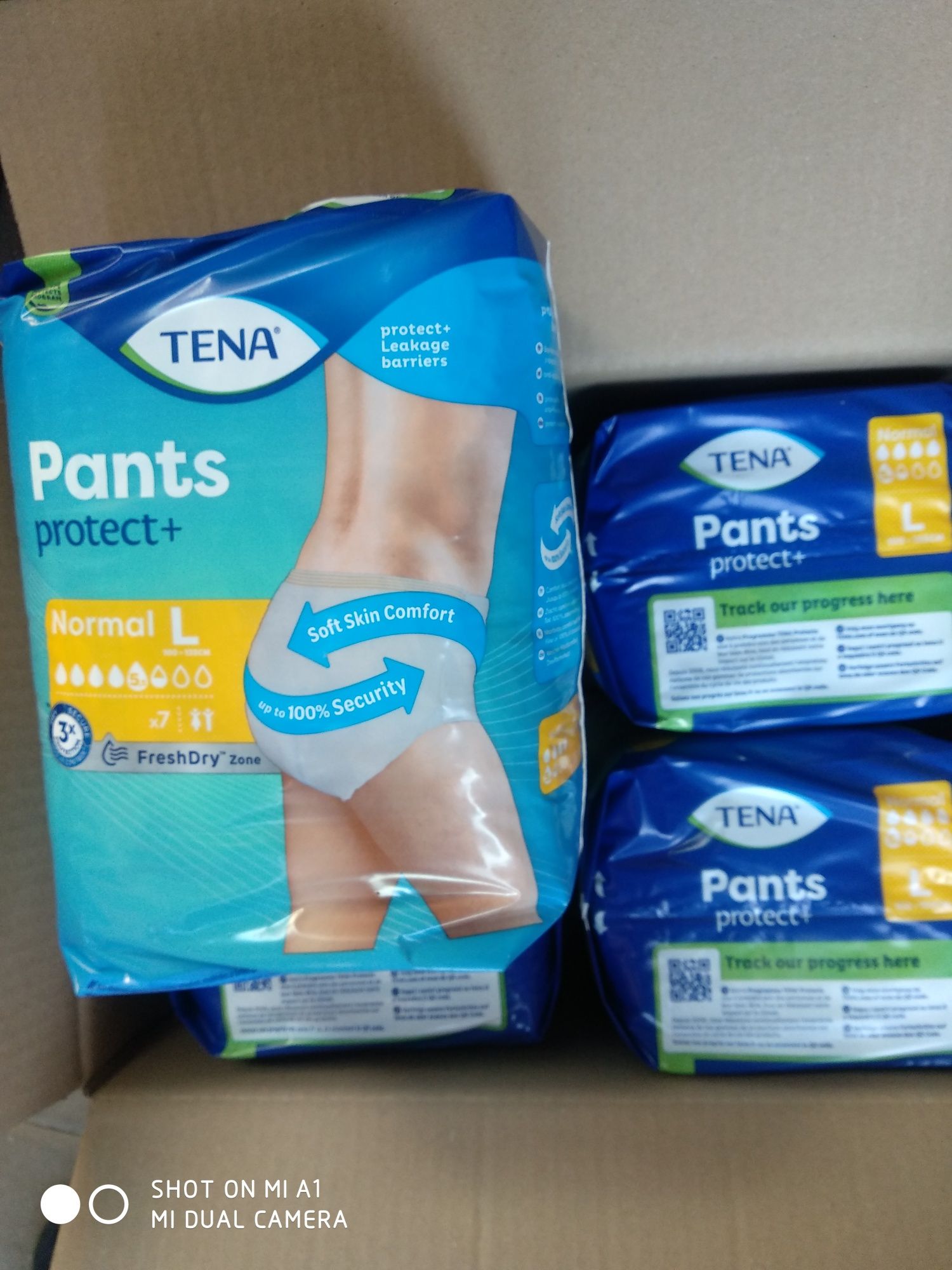 Majtki chłonne Tena pants normal L (168 szt)