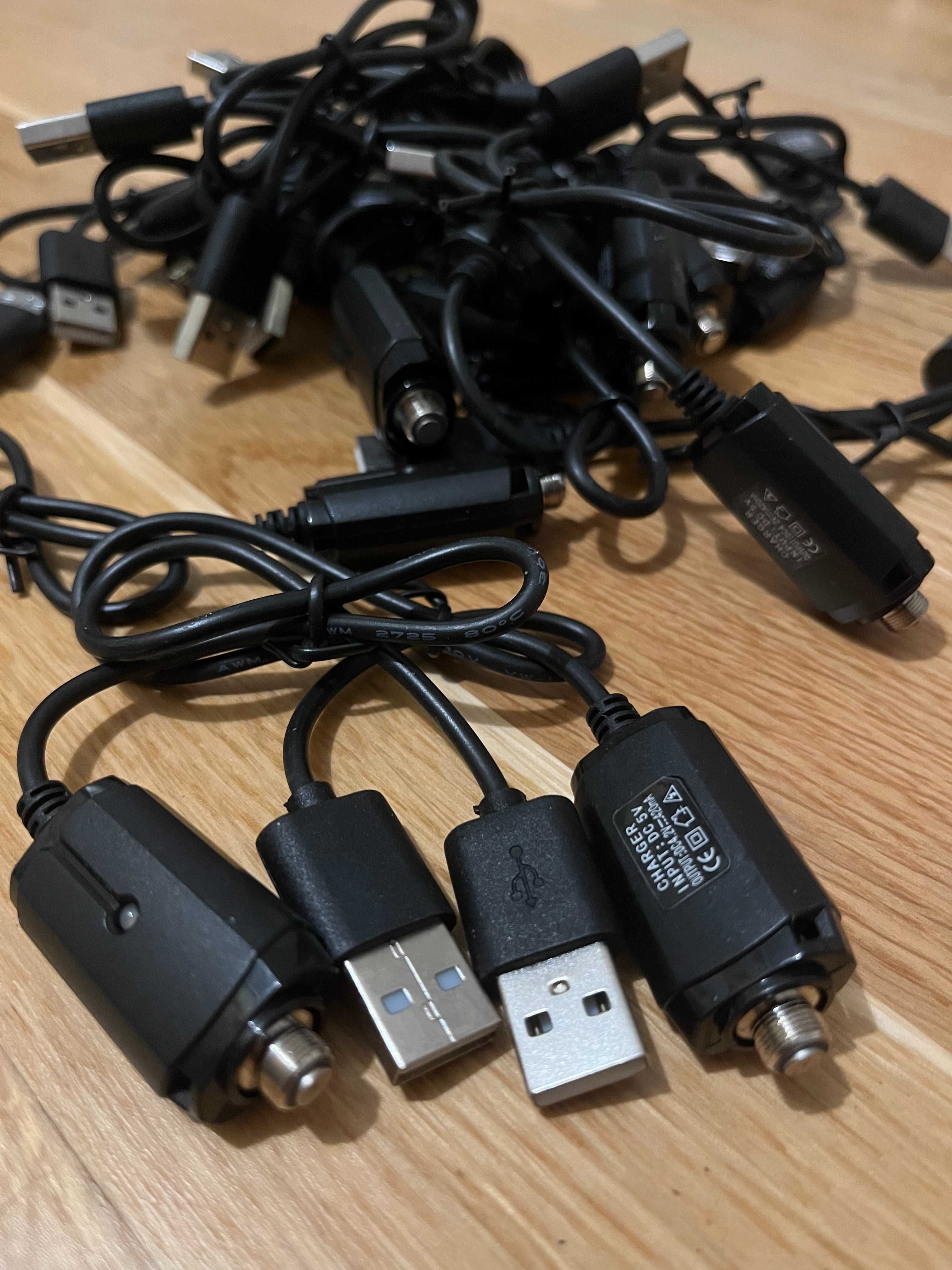 USB шнур-зарядка Li-ion 5V-4.2V 420mA с контроллером и LED-индикация)