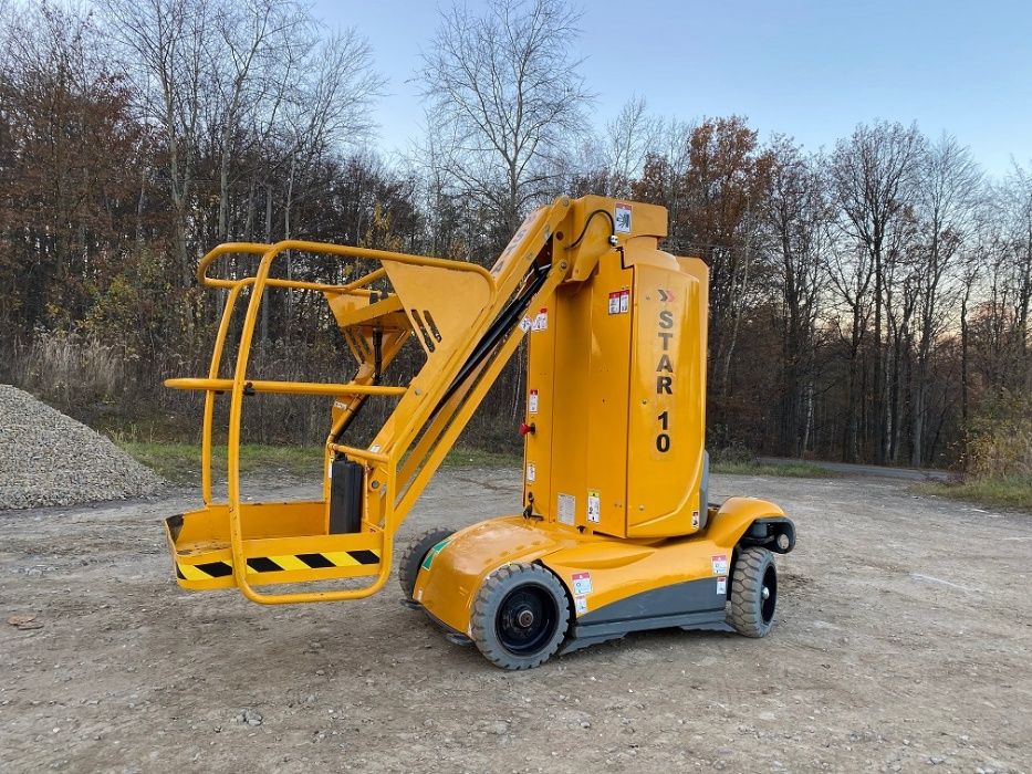 Wynajem podnośnika zwyżka 10 metrów HAULOTTE JLG GENIE MANITOU
