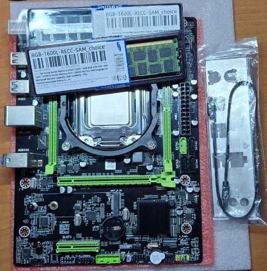 Комплект Xeon 2011 (E5 2640v1 (6/12)+Kllisre X79M3+16Gb DDR3) (б/в)