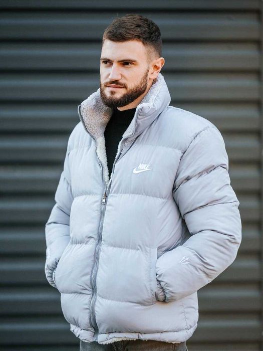 Пуховик мужская зимняя куртка Nike Air Jordan new balance adidas tnf