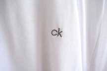 Calvin Klein LONG SLEEVE Bluzka z długim rękawem tshirt biały L
