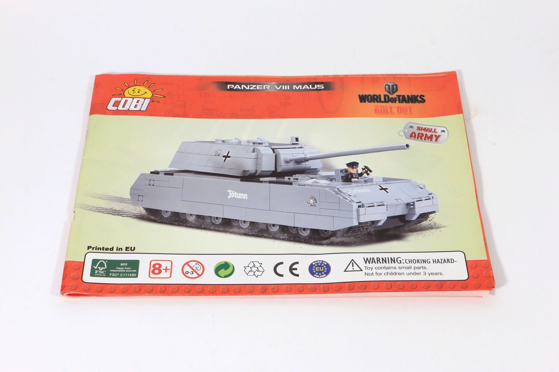 Cobi Czołg Panzer VIII Maus World of Tanks 3024