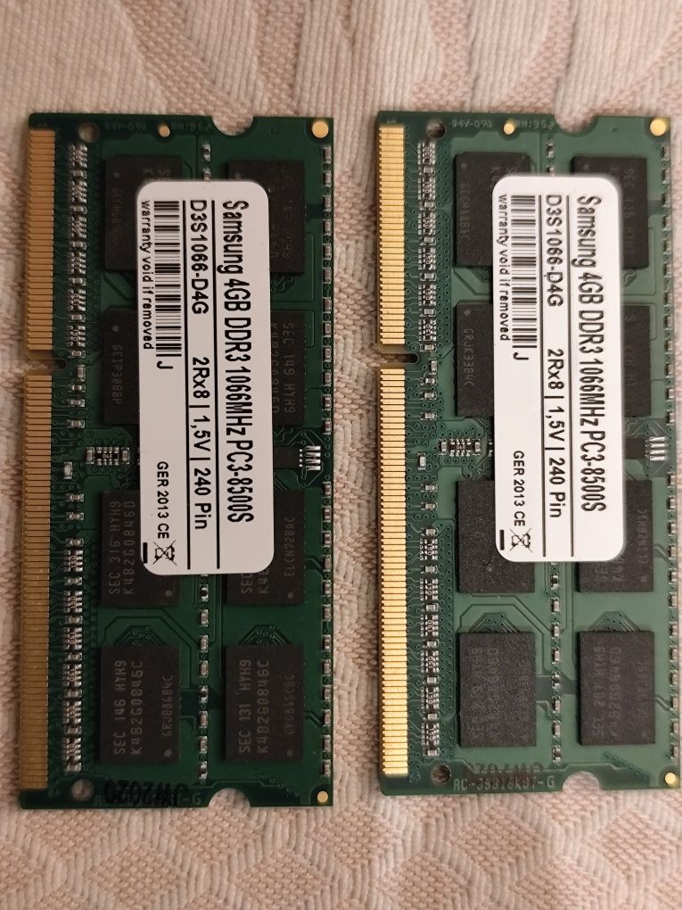 Kit memória DDR3 8GB Samsung