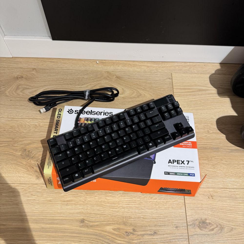 Klawiatura steelseries apex 7 tkl [red switch]