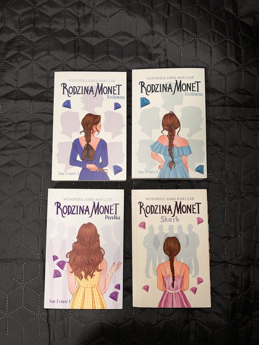 Rodzina Monet 4 książki