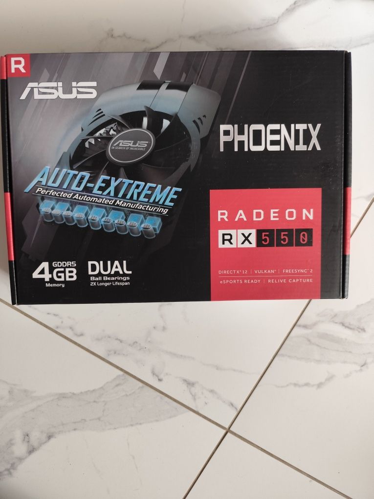 Відеокарта: RX-550, 4Gb, ASUS.