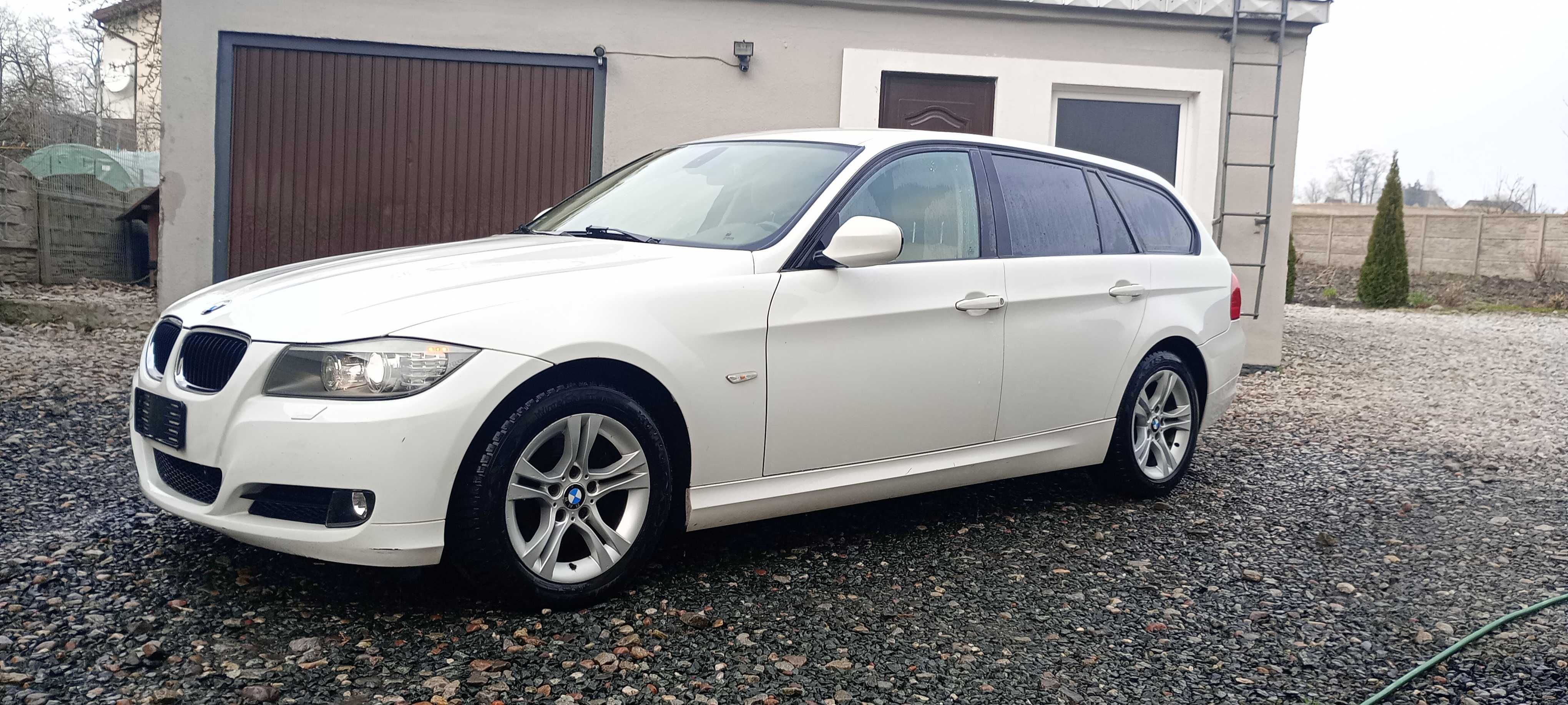 BMW 320d Xdrive 184 KM biała xenon alu 1 wł seriws