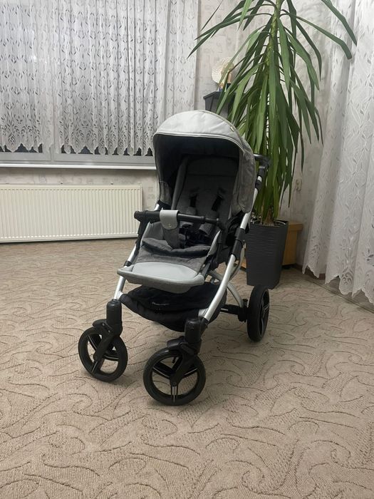 Wózek Bebetto luca szary/beżowy 3 w 1