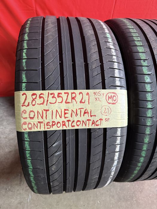 Pneus 285/35/21 Continental Impecaveis