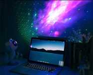 Projektor gwiazd astronauta RGB