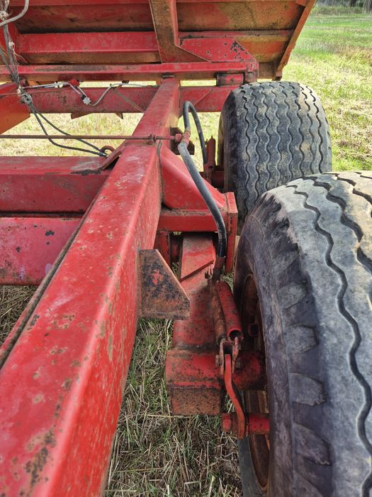 Przyczepa tandem 11 ton 3 strony