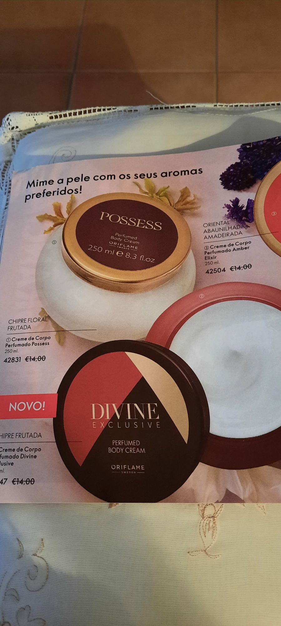 Cremes corpo perfumado Oriflame