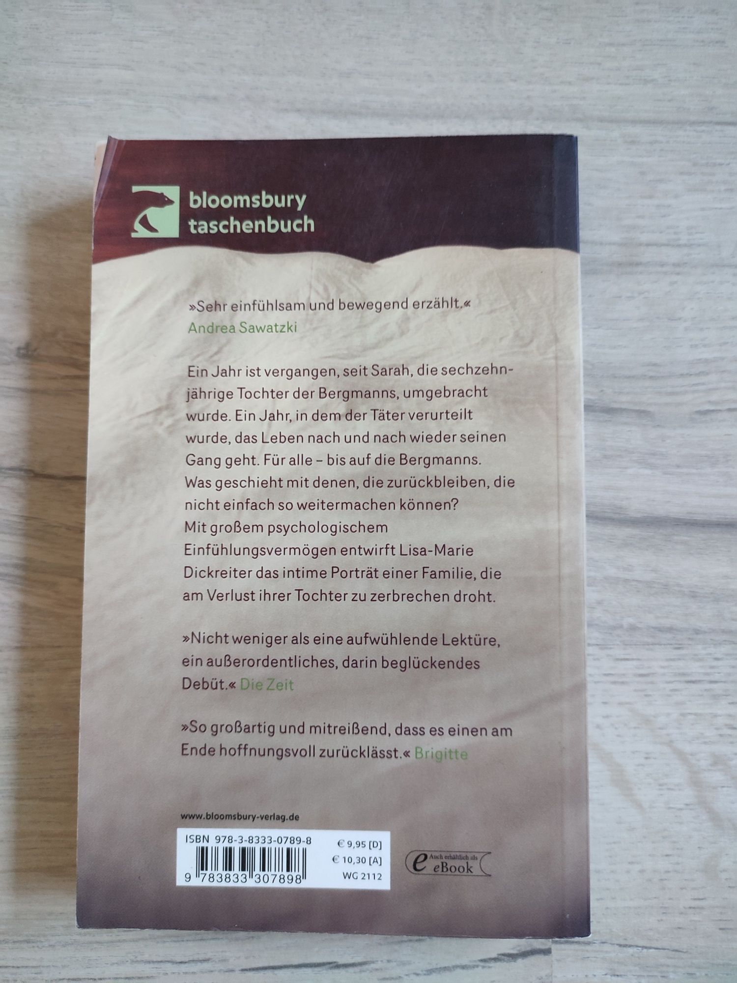powieść po niemiecku: Vom Atmen unter Wasser - Lisa-Marie Dickreit