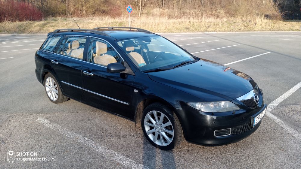 Mazda 6 LPG 2.3 Lift fabryczny 166km najbogatsza wersja.