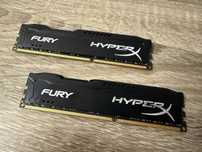 Оперативная память HyperX Fury DDR3 2x8 gb