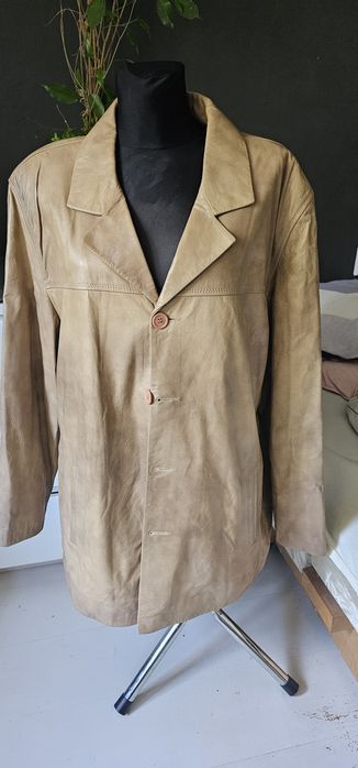 Męska skorzana kurtka