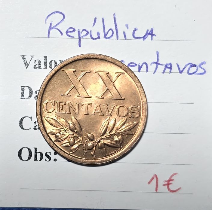 XX centavos 1969 soberba