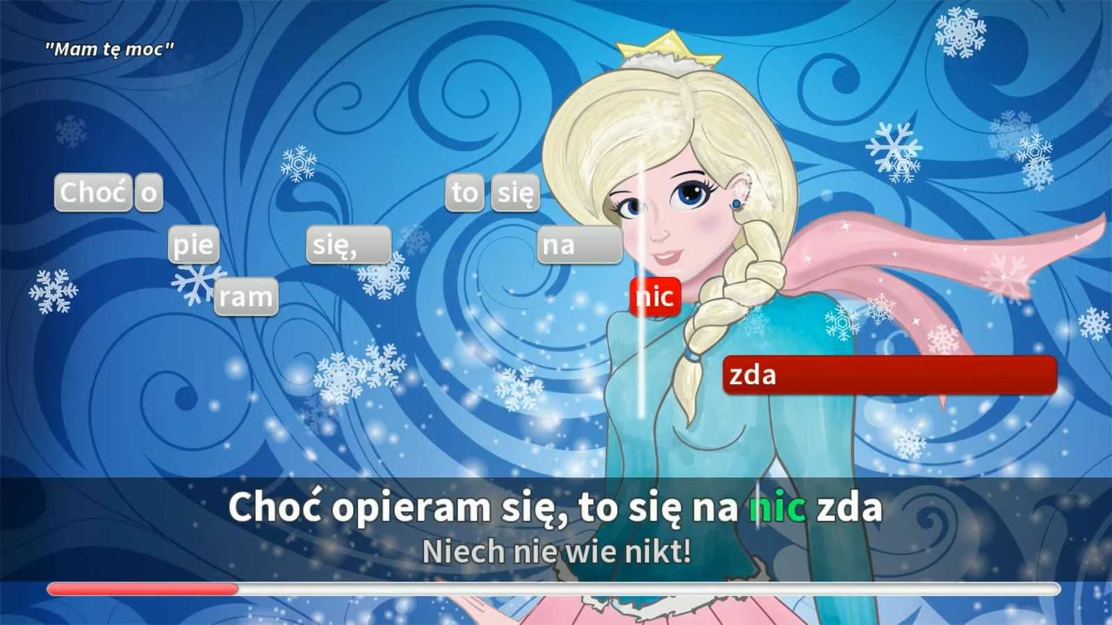 Bajkowe karaoke - piosenki z całej serii filmów pt. Kraina Lodu FROZEN