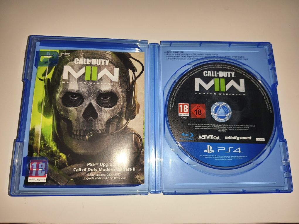 Gra Ps4 Call of Duty Modern Warfare MW II MWII gry PlayStation 4 Crash