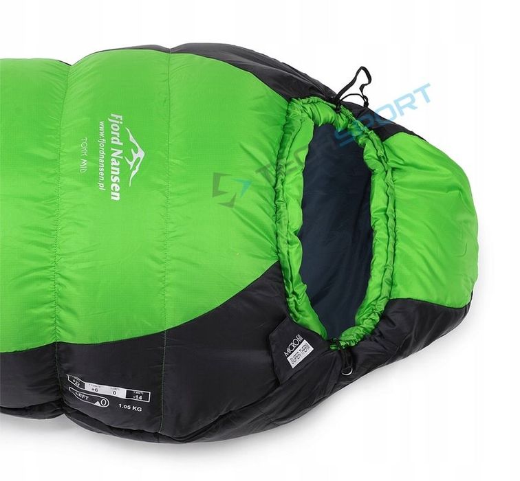 Rozciągliwy Śpiwor Fjord Nansen Tokk Mid do -14st