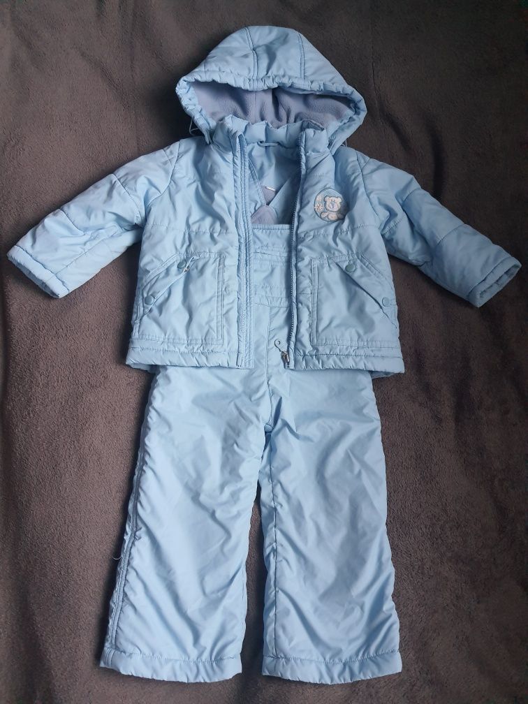 Детский зимний костюм, комплект (куртка + полукомбинезон)