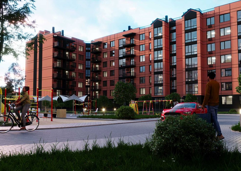 Чудова готова квартира з однією кімнатою 43,51 м² Європейські Липки