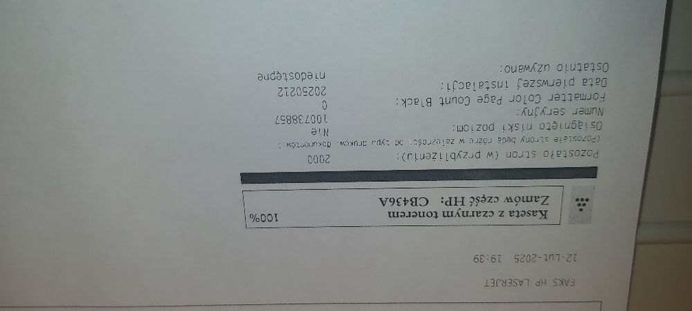 Drukarka HP laserowa multifunkcyjna. HP LaserJet M1522nf. Sieciowa.