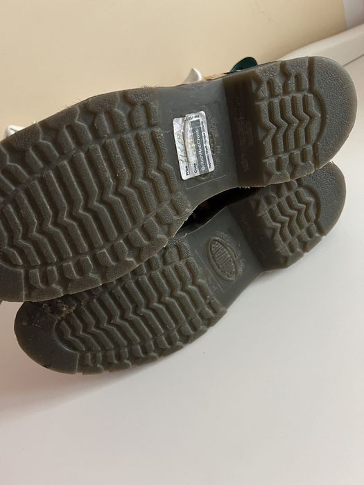 Ботинки лео шерсть пони 39 40 розмір Solovair Louboutin