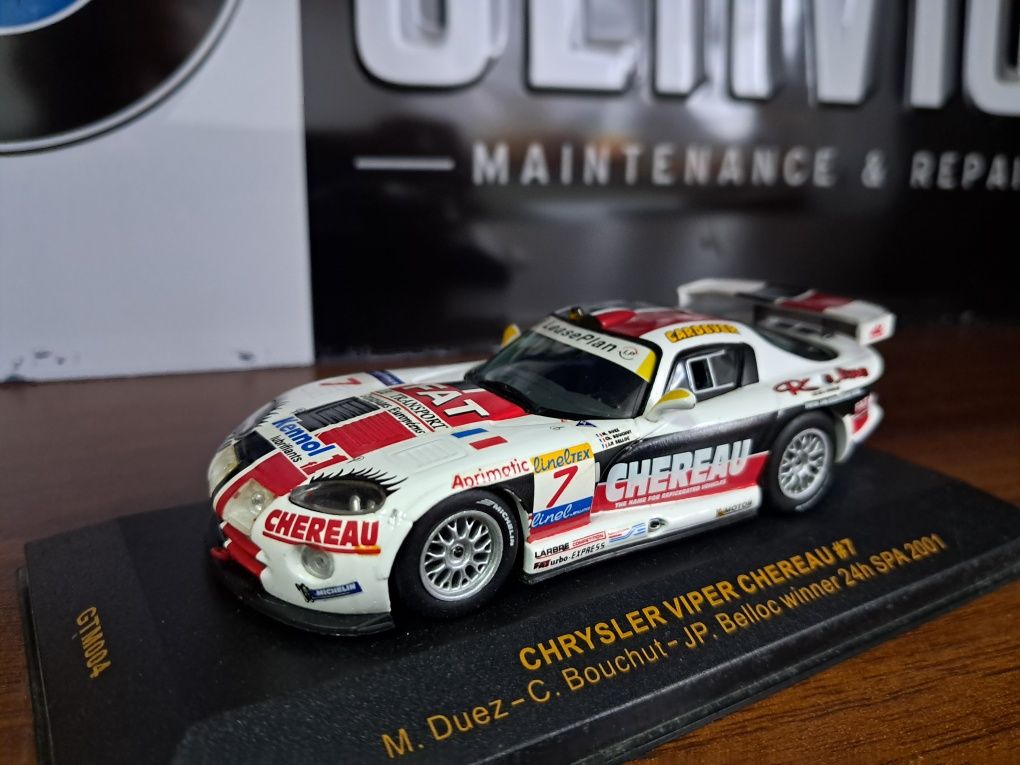 DODGE Viper 1:43 GTS 2szt ixo skala 1/43 ixo