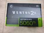 Caixa Original MSI RTX 5060Ti Ventus 2X — Somente a Caixa