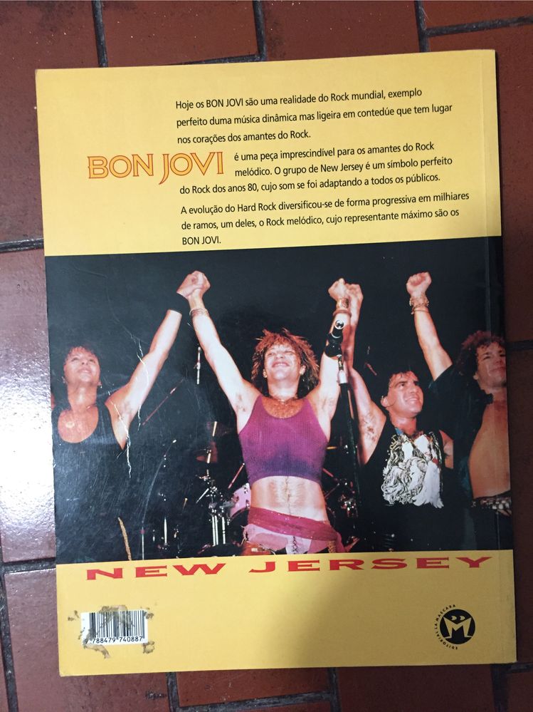 Livro Bon Jovi - New Jersey