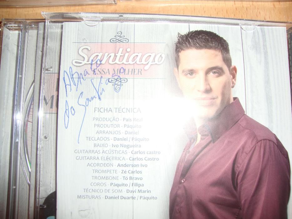 Cd´s Música de Caelum´s Edge e Santiago (Novos)