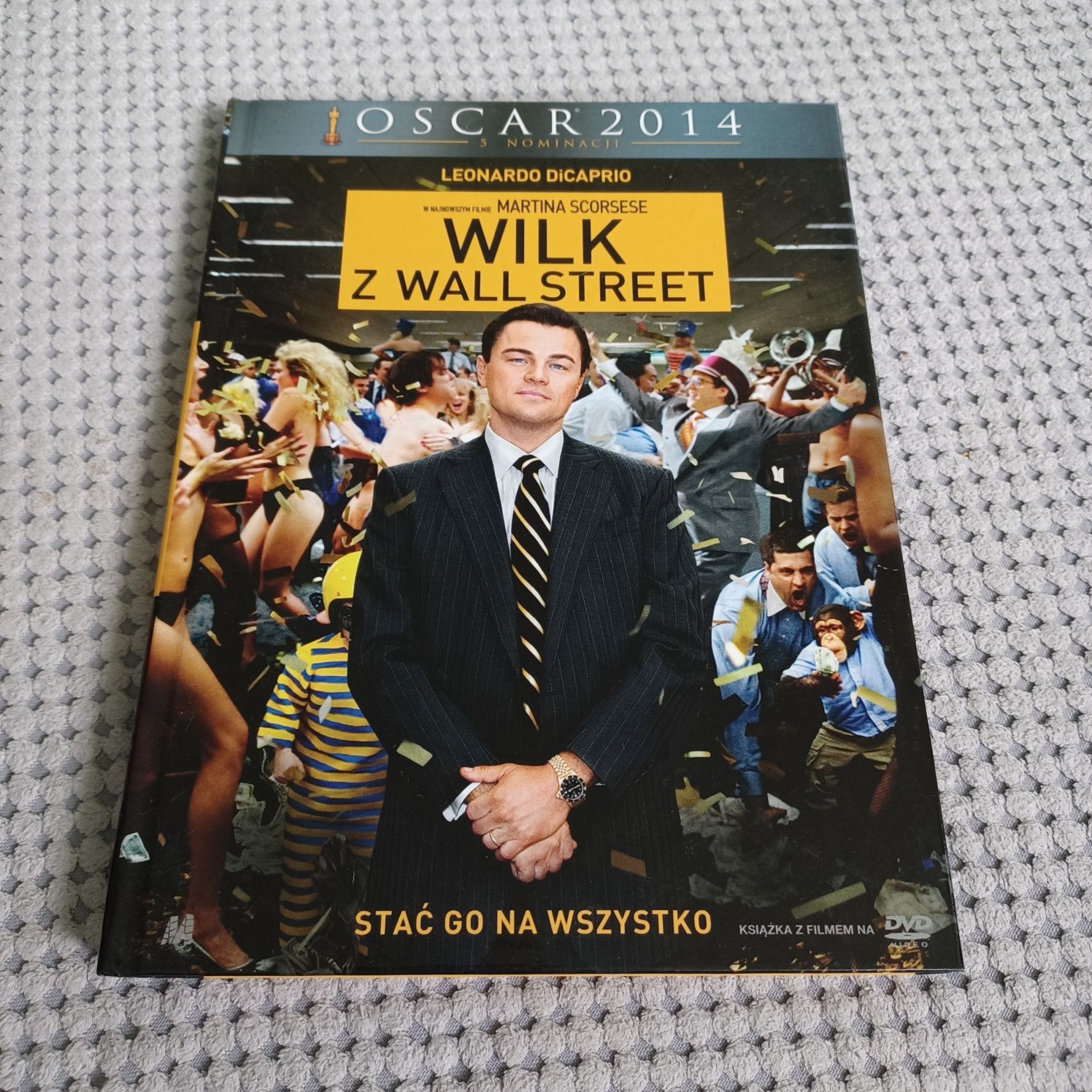 Film DVD Wilk z Wall Street