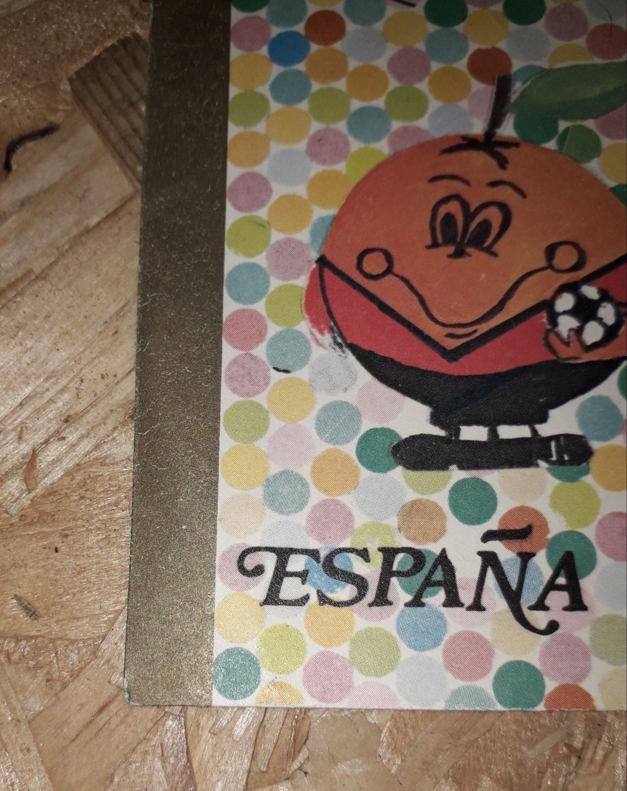 Envelope + selos Mundial Fifa Espanha 82 Naranjito edição comemorativa