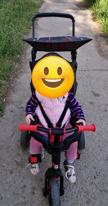 Велосипед -коляска дитячий