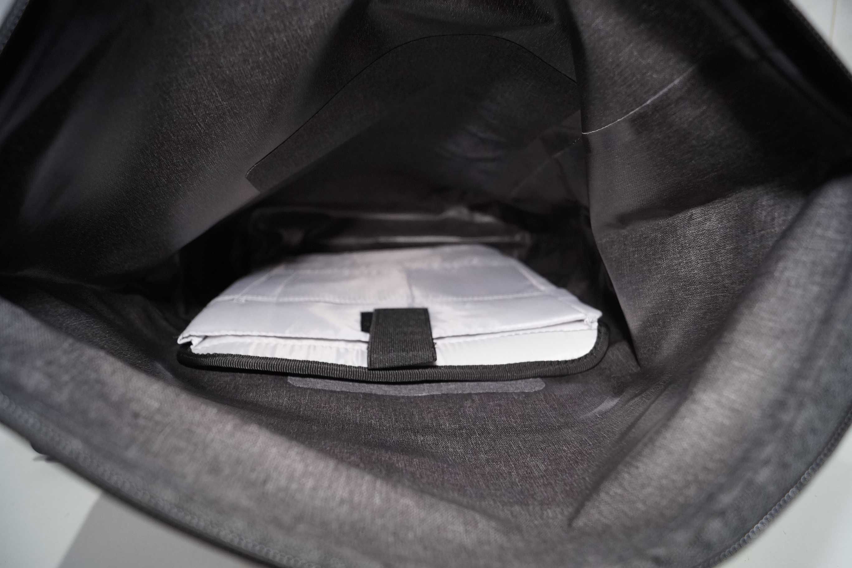 eono Wodoodporny wodoszczelny plecak na laptop szary