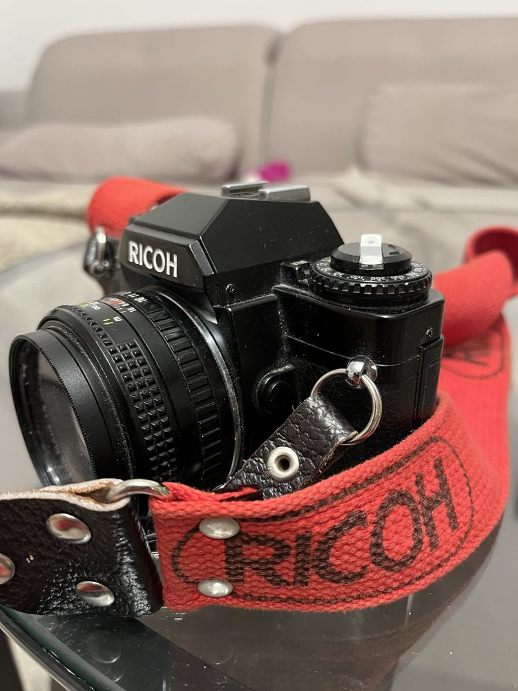Analogowy Ricoch XR 7 z obiektywem 50/2 Rikenon