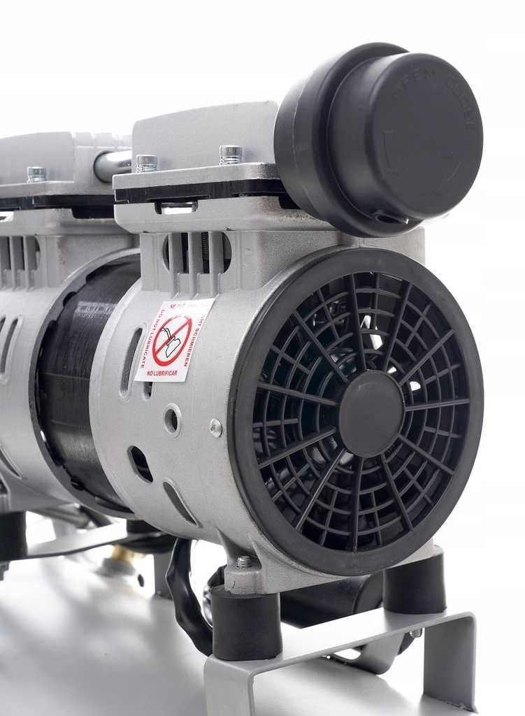 Kompresor Sprężarka Powietrza Bezolejowy 50L 1500W 1,5kw Cichy Sklep*