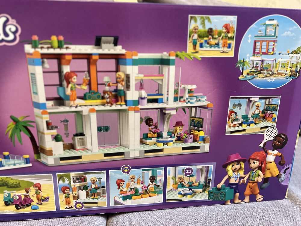 Lego Friends 41709 WAKACYJNY DOMEK NA PLAŻY duży zestaw