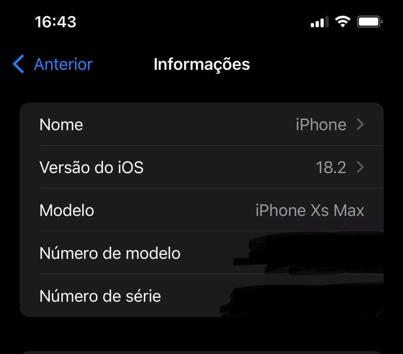 iPhone XS Max 64GB Dourado!