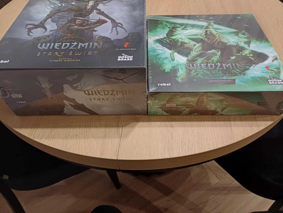 Wiedźmin Stary Świat - wersja Deluxe + Kickstarter dodatki