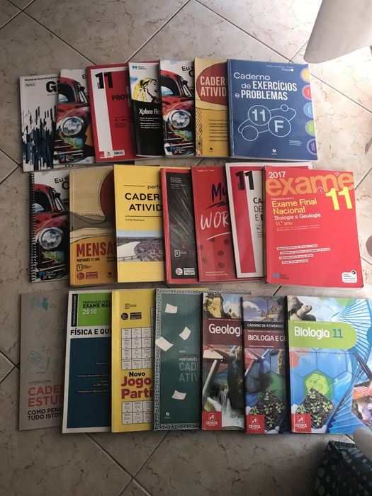 Manuais e cadernos de fichas do 7• ao 12•