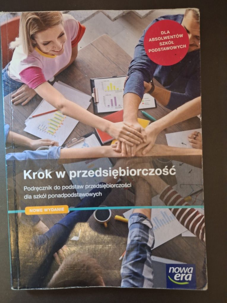 Krok w przedsiębiorczość - podręcznik dla klas 1 liceów i techników