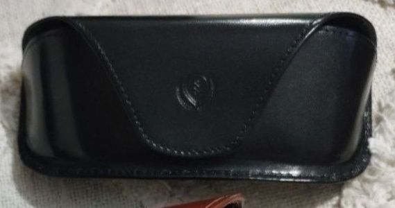 Skórzane etui na okulary UNISEKS