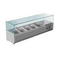 Холодильная витрина для топинга GoodFood GF-VRX1500/330-H6C