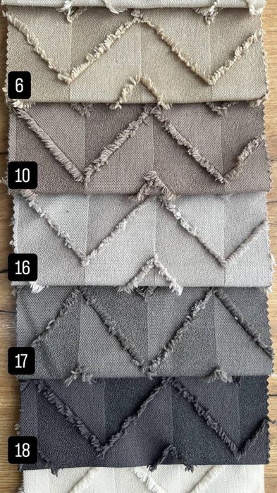 Штори букле.  Трендові штори з пошивом.  Пошиття штор, штори льон