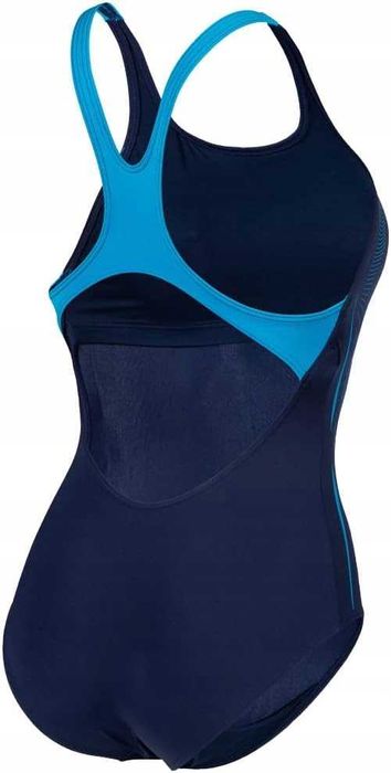 ARENA SWIM PRO BACK GRAPHIC Strój kąpielowy jednoczęściowy DAMSKI