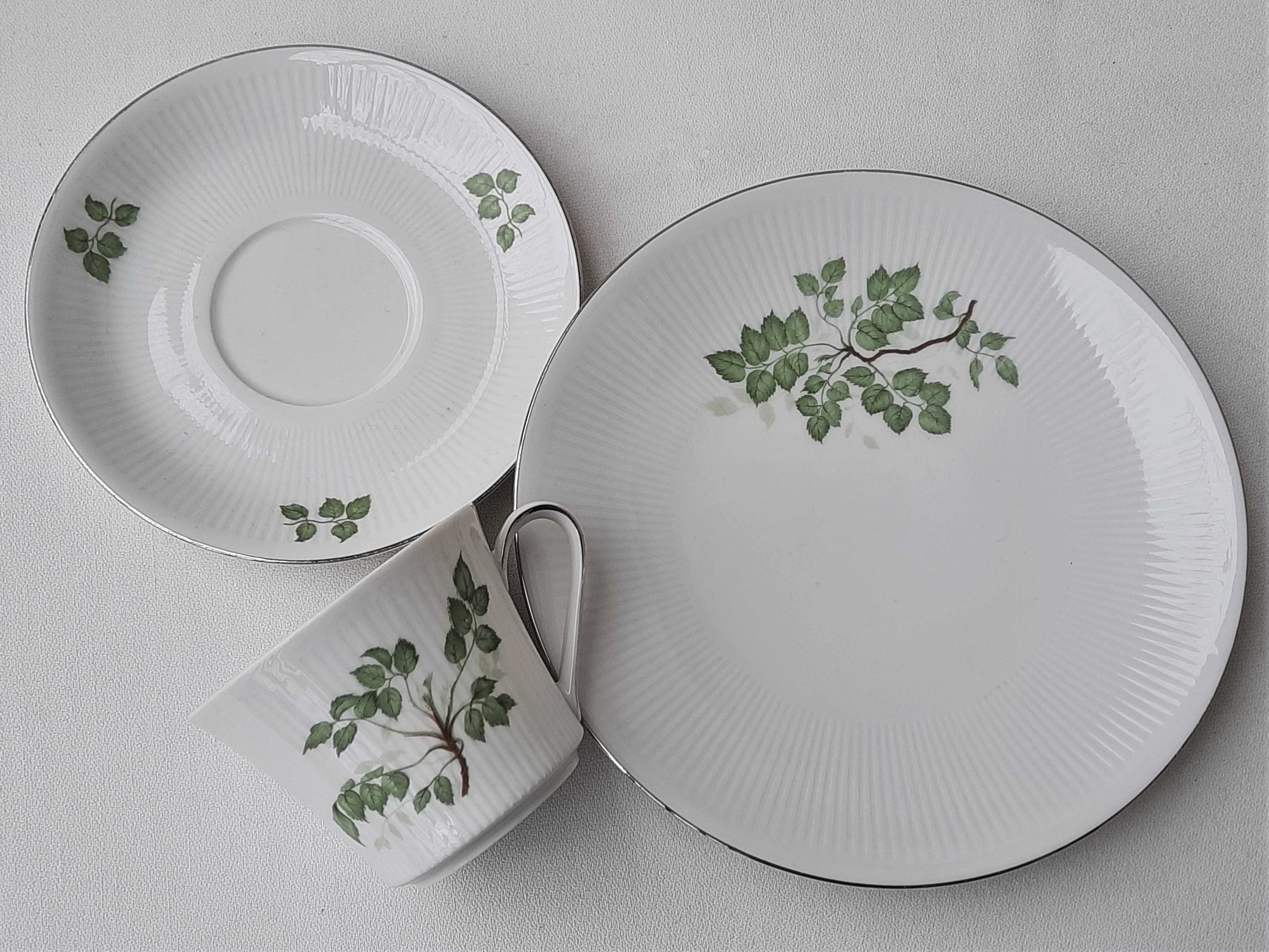 Stara filiżanka porcelanowa trio - 2 szt. - Bavaria